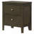 Clement Dark Cocoa 2-Drawer Nightstand Bedside Table-1324462714