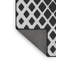 Tapis noir à motif géométrique Kisner-979517911