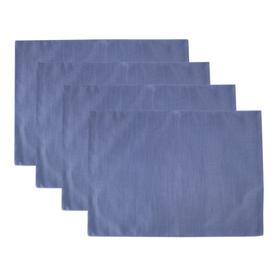Ensemble de 4 napperons bourgogne