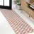 Aimee Traditional Cottage Checkerboard Salmon/Cream Indoor/Outdoor Rug-758435529