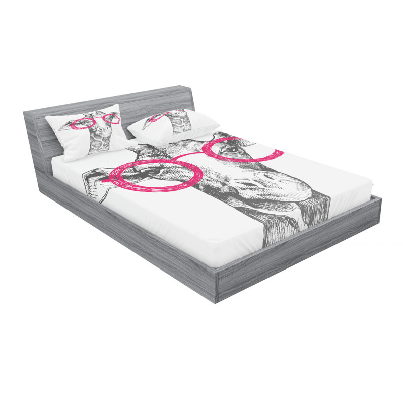 Microfiber Sheet Set, Full Sheet Set with Fitted Sheet