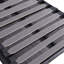 Lit simple gris pliant avec rangement pour armoire, garde-robe, trois tiroirs et rangement pliable-610329042