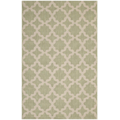Modway Cerelia Moroccan Trellis Indoor and Outdoor Area Rug