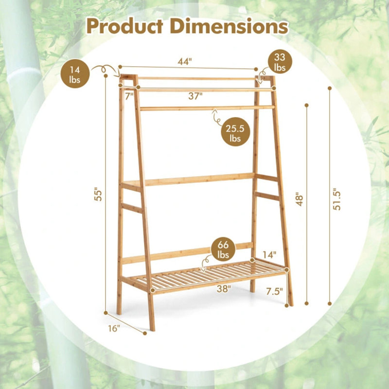 Cintre de rangement pour vêtements Larinda