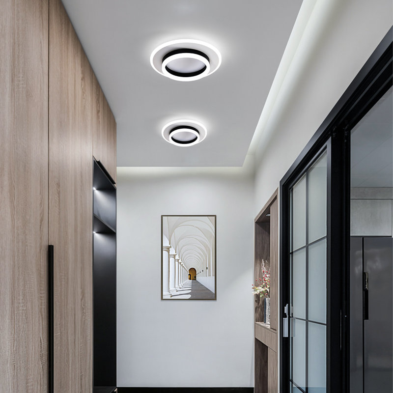 DELIPOP Sleek 30cm Round Flush Mount, 6500K