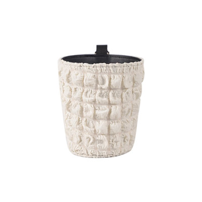 Backpack-style car storage organiser photographed for a retailer product listing