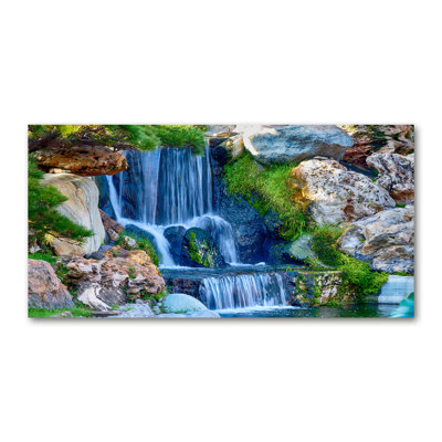 Waterfall - Wrapped Canvas Print