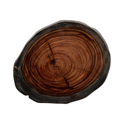 Parota Epoxy Live Edge End Table