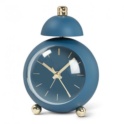 Blue With Bell Ball Alarm Clock