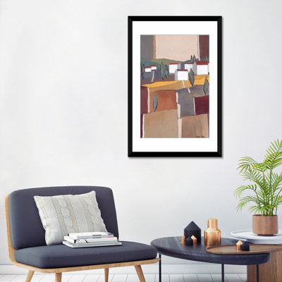 « white houses i », reproduction sur toile