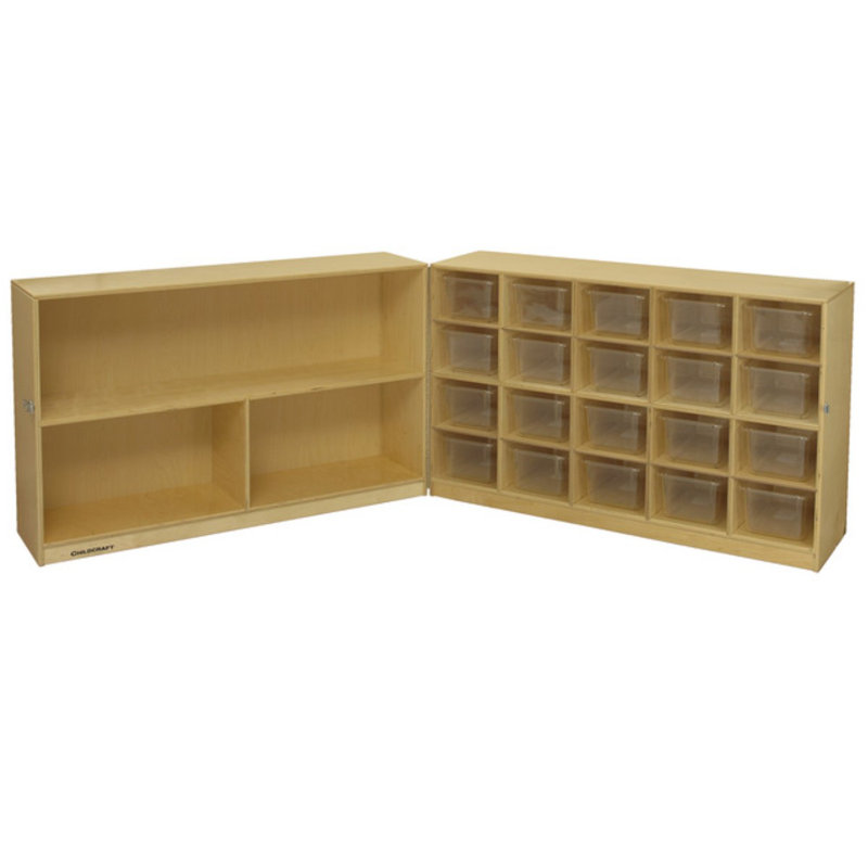 Casier mobile avec plateau