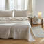 Ensemble de draps 100% lin français respirant durable pour les dormeurs chauds Literie 4 pièces - 1 drap plat, 1 drap-housse, 2 taies d'oreiller-115227673-115227671