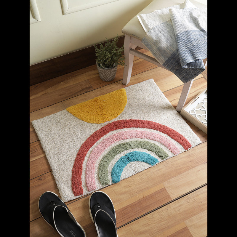Cotton Blend Bath Mat