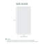 Drap de bain Lacima Heritage 35 po x 70 po en coton Supima, serviettes absorbantes ultra douces avec protection antimicrobienne Micro-Fresh®, certifié OEKO-TEX, drap de bain simple, bleu marine-137449914-70585198
