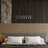 Modern Ceiling Pendant Light, Suspended Aluminum Spiral Loop, 23 Inch
