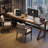 Tan Rectangular Solid Wood desk-716688045