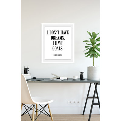 Text - Single Picture Frame Print