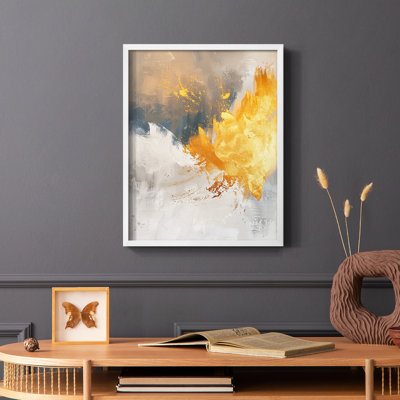 Série ABSTRACT CDxxxi - reproduction encadrée de qualité supérieure - prête à être accrochée - aucun clou requis AAI401191
