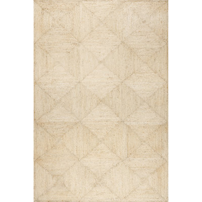 Marjorine Tiled Jute Area Rug