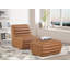Fauteuil d'appoint en cuir Haowen Haowenn-919109793