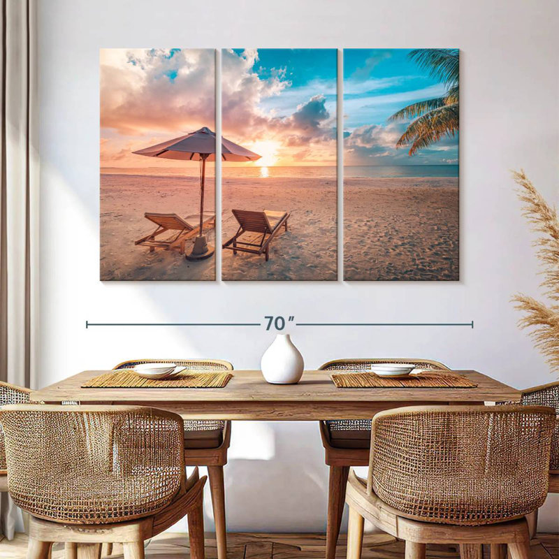 Gillard Beach Sunset Time, 42" H x 65" W