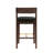 Patricia Modern Velvet Upholstered Bar Stool with Beech Wood Frame in Black-111807618-111807621