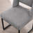 Markque 18.3" H Linen Upholstered Sled Base Side Chair with Metal Frame-1421869091