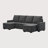 91" Convertible Sofa Couch with Pull Out Couch Bed-961005326