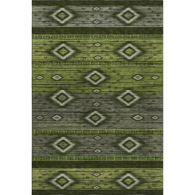 Premium Machine Washable Mayfield AMF1943 Tribal Rug