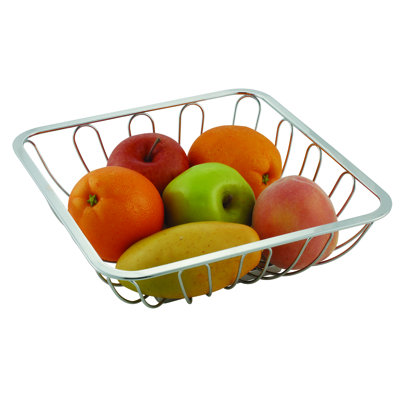 Panier en métal carré