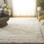Fernande Abstract Handmade Wool Area Rug in Ivory-842642065