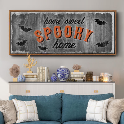 Home Sweet Spooky - toile encadrée