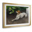 Fox-terrier avec un papillon - Bruno Liljefors - reproduction encadrée avec passe-partout et verre - 1891-1029806173-1029806114-1029806117
