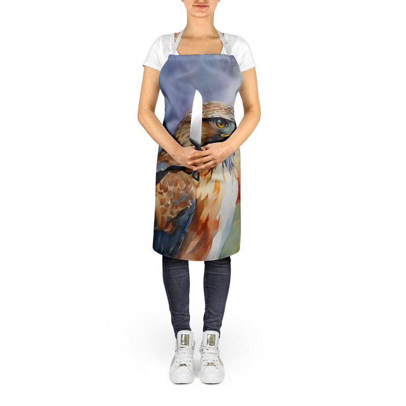 No Pattern Bib Apron