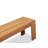 Callen Solid Wood Outdoor Backless Bench