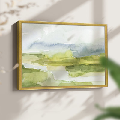 Watery Lowlands I -Framed Print - Restickable