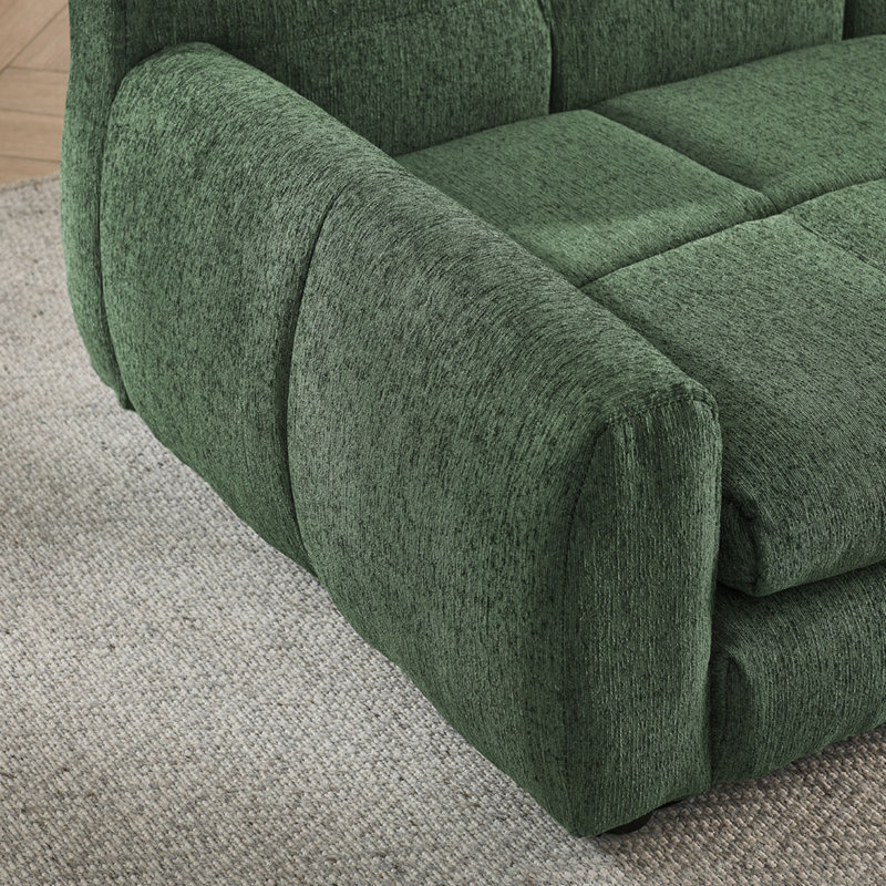 Lit rectangulaire pour chien, canapé-lit pour chien, Vert