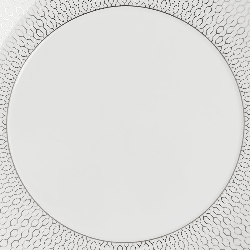 Gio Platinum 8in Salad Plate