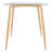 Aryes Glass Top Dining Table