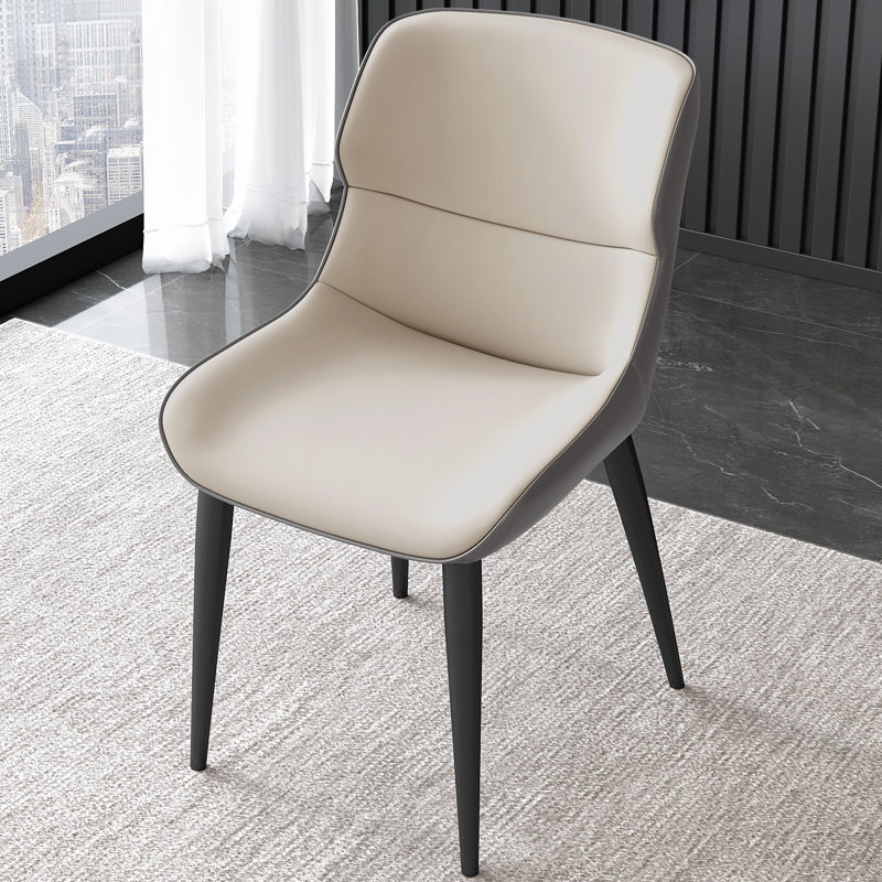 Ensemble de 2 chaises de salle à manger modernes Abishan, 2 pièces, pour cuisine, bar, salle à manger