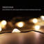 20ft LED String Lights, IP65 Waterproof Warm White Copper Wire Lights, 8 Modes Fairy Lights