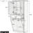 Bathroom Storage Cabinet With Laundry Basket-142701962