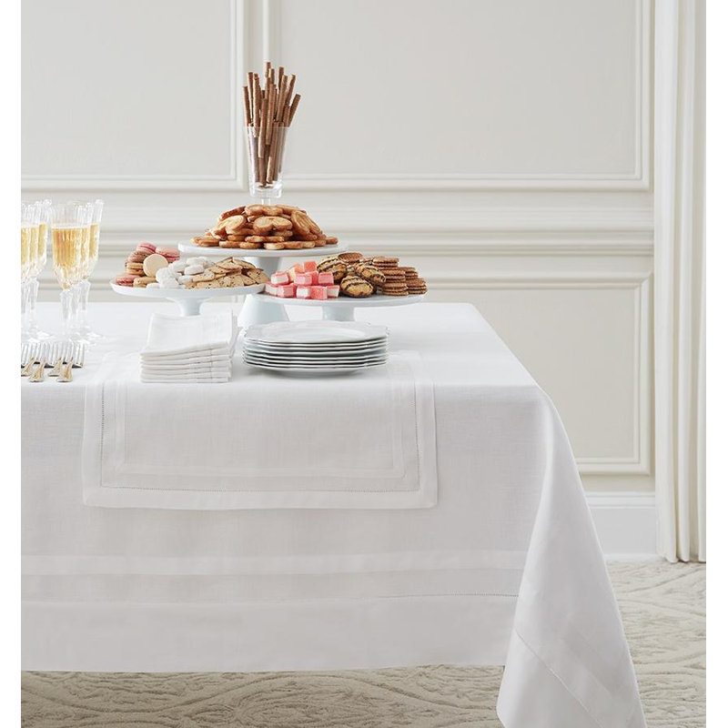 Tipton Handmade Tablecloth, 106" L x 66" W