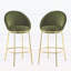 Tabouret de bar rembourré Celano