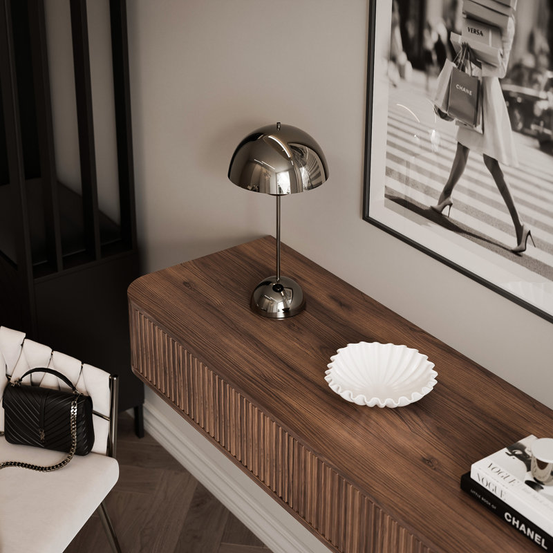 LUNA 140 cm W Console Table, WALNUSS, WALNUSS, WALNUSS