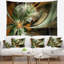 Tapisserie florale symétrique symétrique-28486463