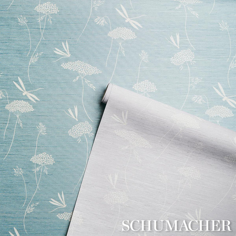 La Libellule Silk Wallpaper, Ciel