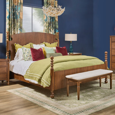 Camellia Queen Panel Bed