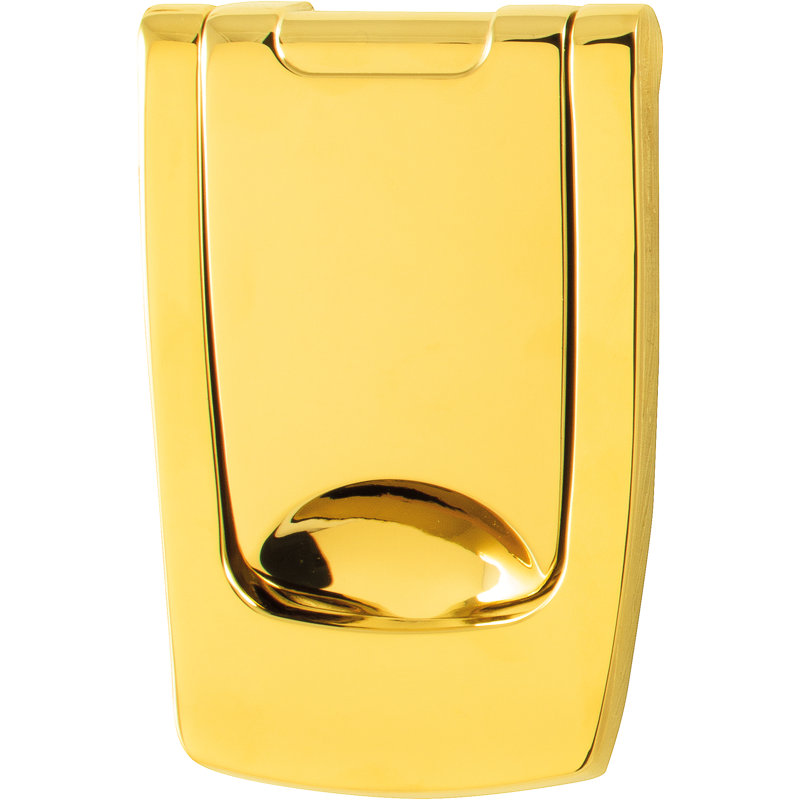 Door Knocker, Polished Brass