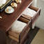 Commode d'entrée 6 tiroirs Simple Retro